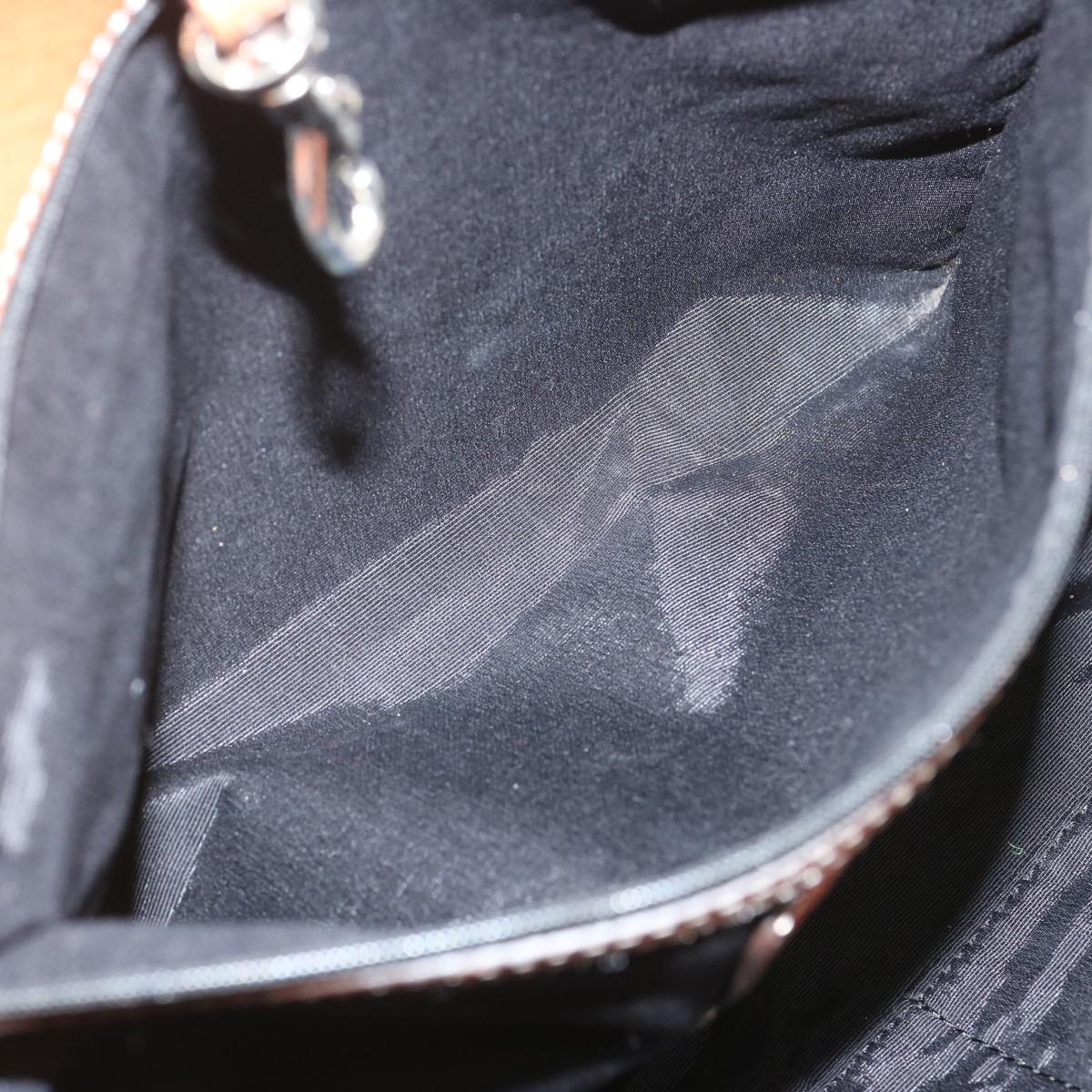 Coach Signature Shoulder Bag Canvas 3Set Beige Black pink Auth ar11443