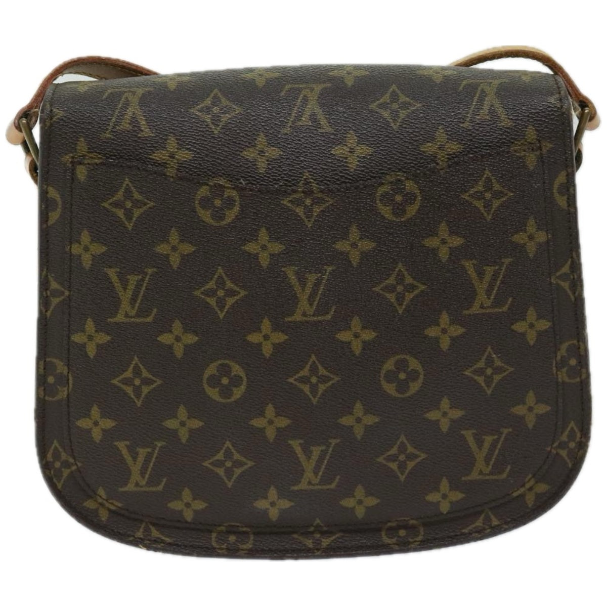 LOUIS VUITTON Monogram Saint Cloud GM Shoulder Bag Vintage M51242 Auth ar11447B