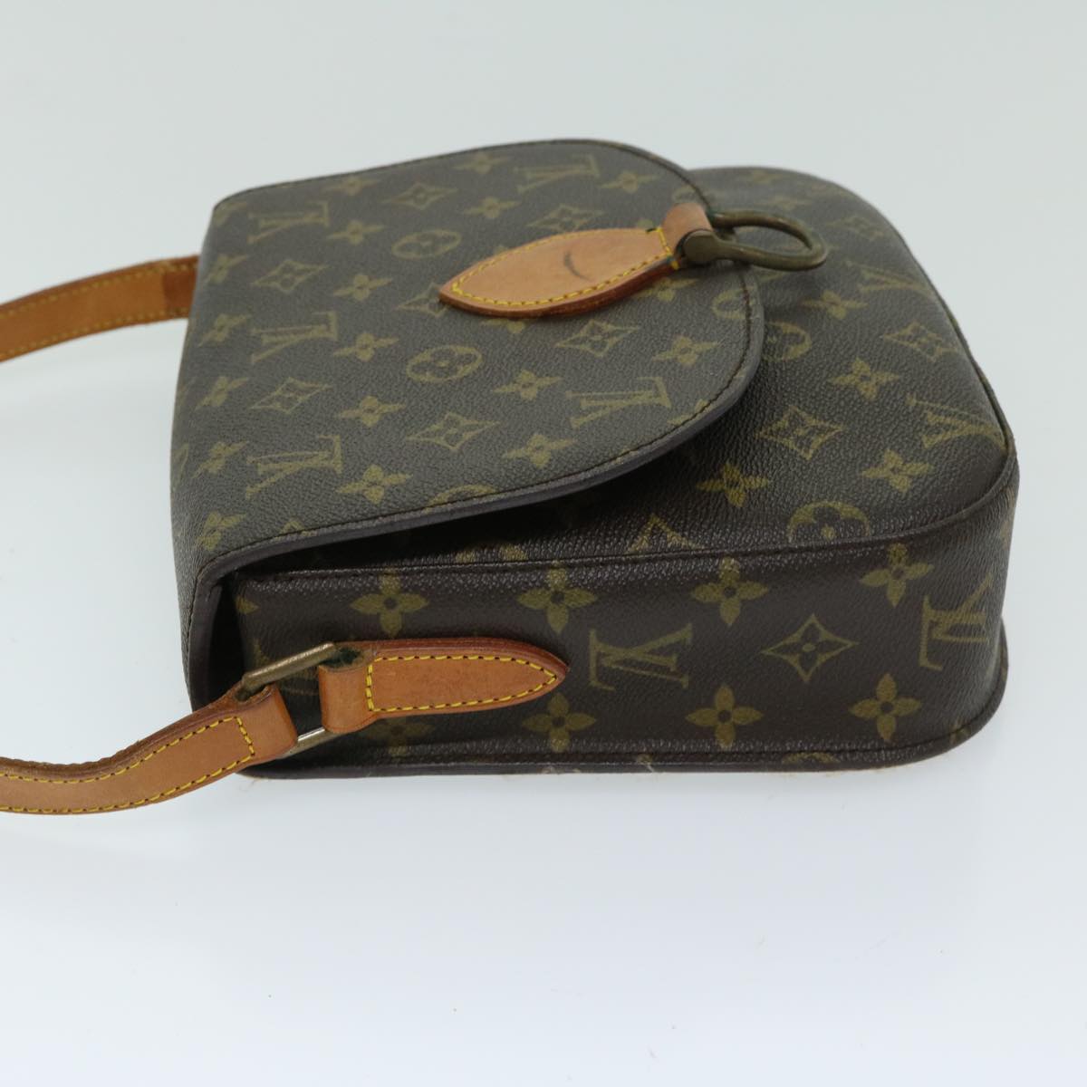 LOUIS VUITTON Monogram Saint Cloud GM Shoulder Bag Vintage M51242 Auth ar11447B