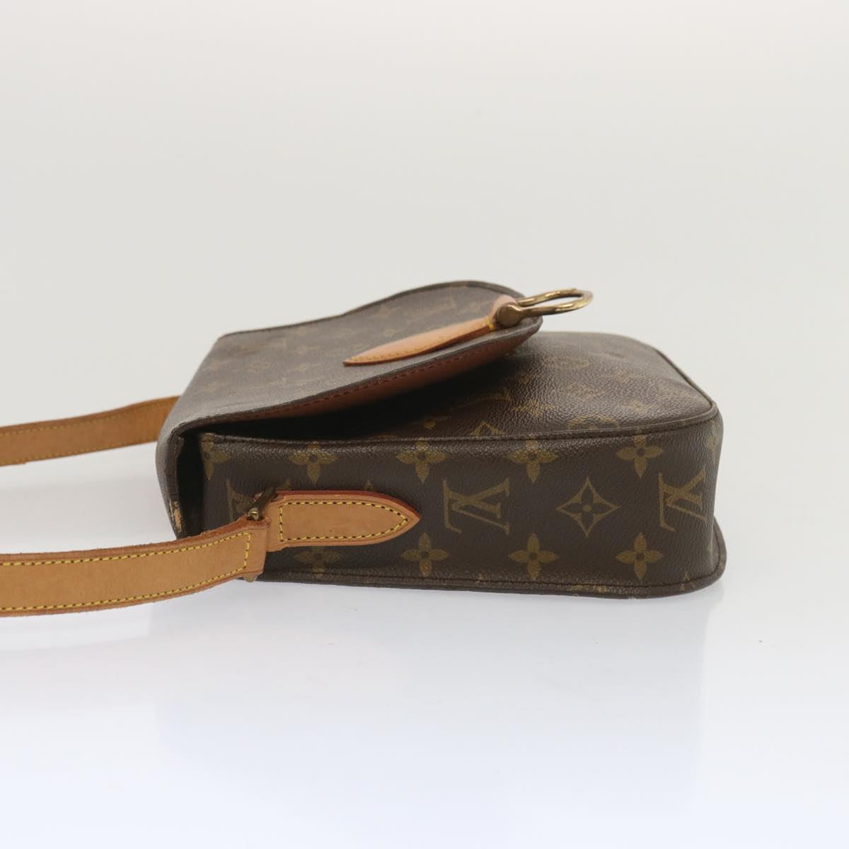 LOUIS VUITTON Monogram Saint Cloud GM Shoulder Bag M51242 LV Auth ar11452B