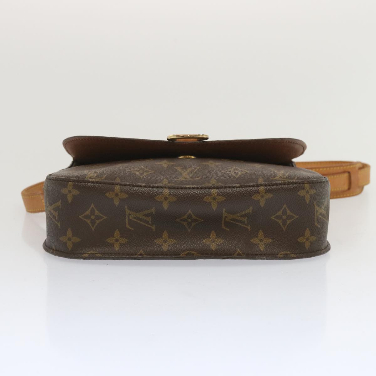 LOUIS VUITTON Monogram Saint Cloud GM Shoulder Bag M51242 LV Auth ar11452B