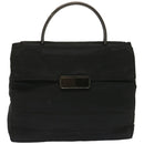 PRADA Hand Bag Nylon Black Auth ar11455B-1