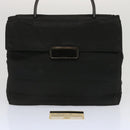 PRADA Hand Bag Nylon Black Auth ar11455B-12