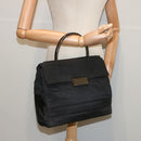 PRADA Hand Bag Nylon Black Auth ar11455B-25