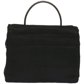 PRADA Hand Bag Nylon Black Auth ar11455B - 0