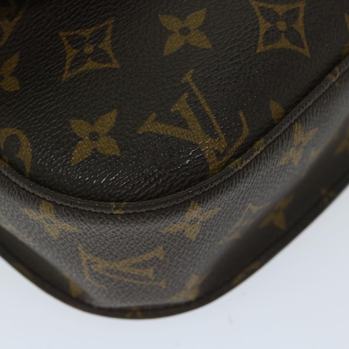 LOUIS VUITTON Monogram Saint Cloud GM Shoulder Bag M51242 LV Auth ar11459B