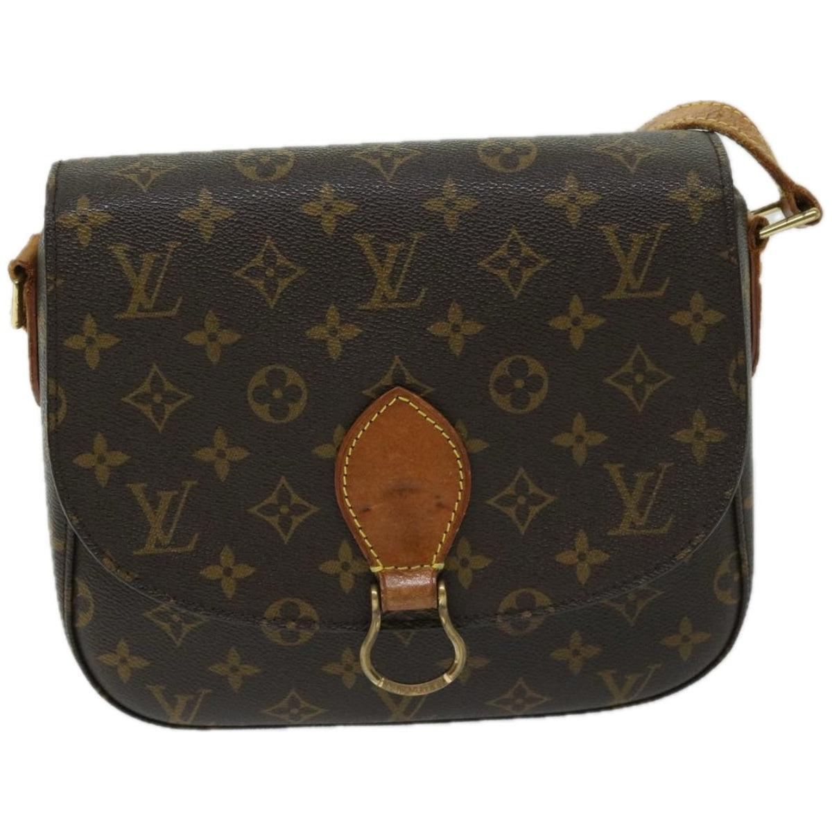 LOUIS VUITTON Monogram Saint Cloud GM Shoulder Bag M51242 LV Auth ar11459B - 0