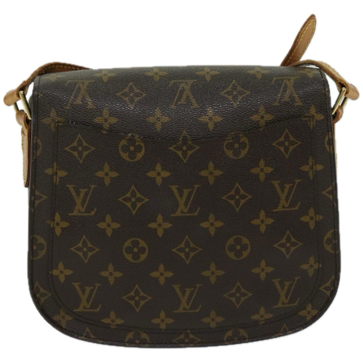 LOUIS VUITTON Monogram Saint Cloud GM Shoulder Bag M51242 LV Auth ar11459B