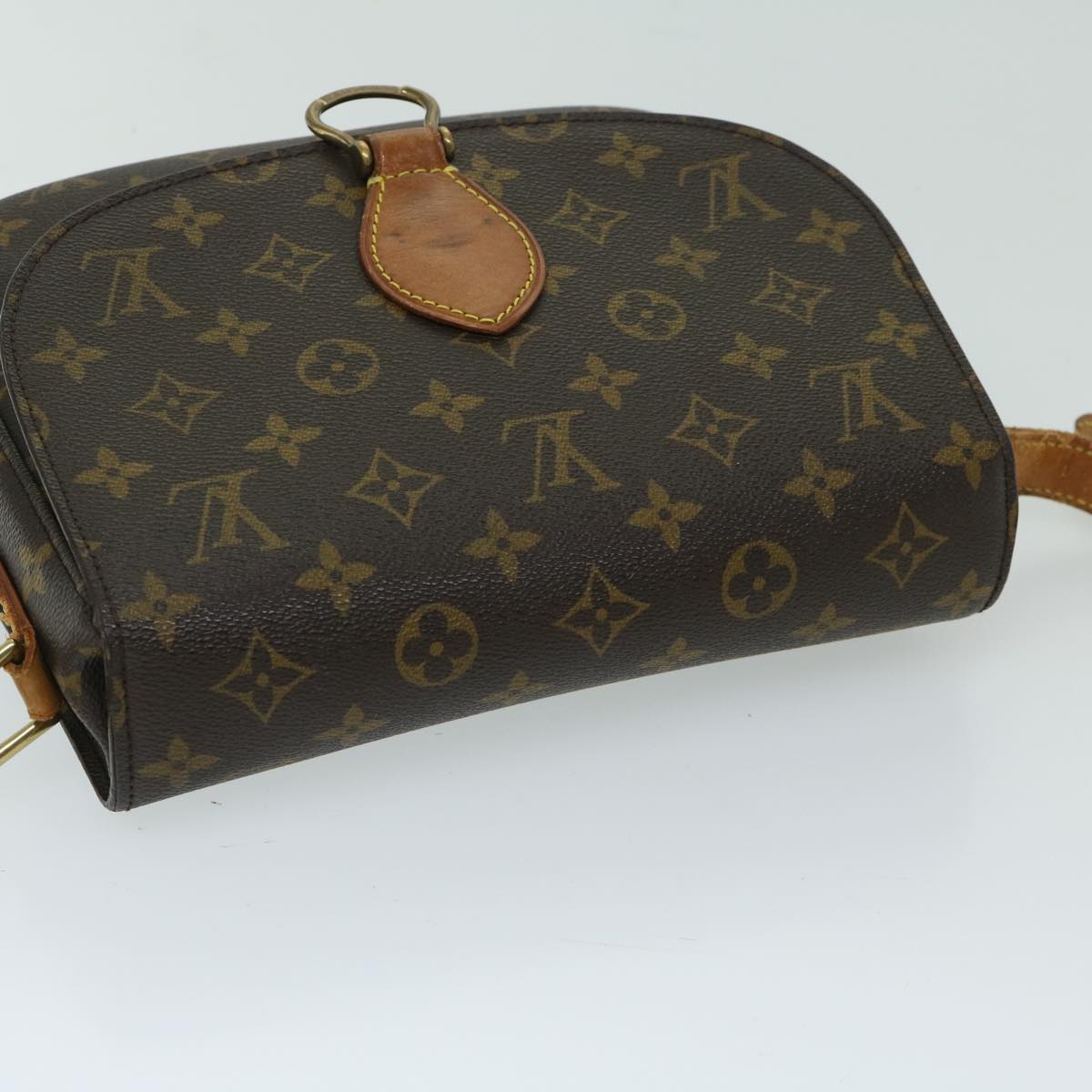 LOUIS VUITTON Monogram Saint Cloud GM Shoulder Bag M51242 LV Auth ar11459B