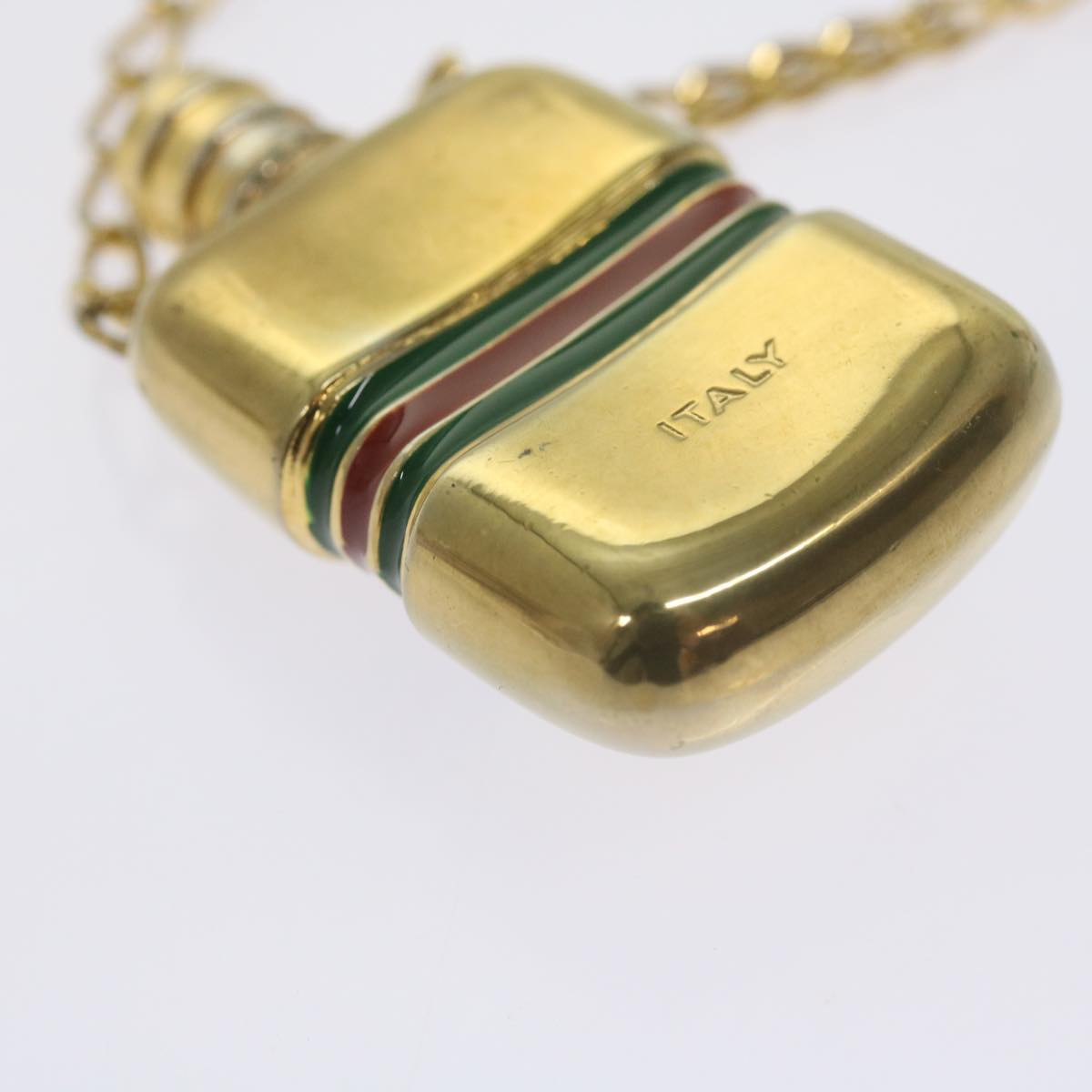 GUCCI Necklace Gold Auth ar11463B