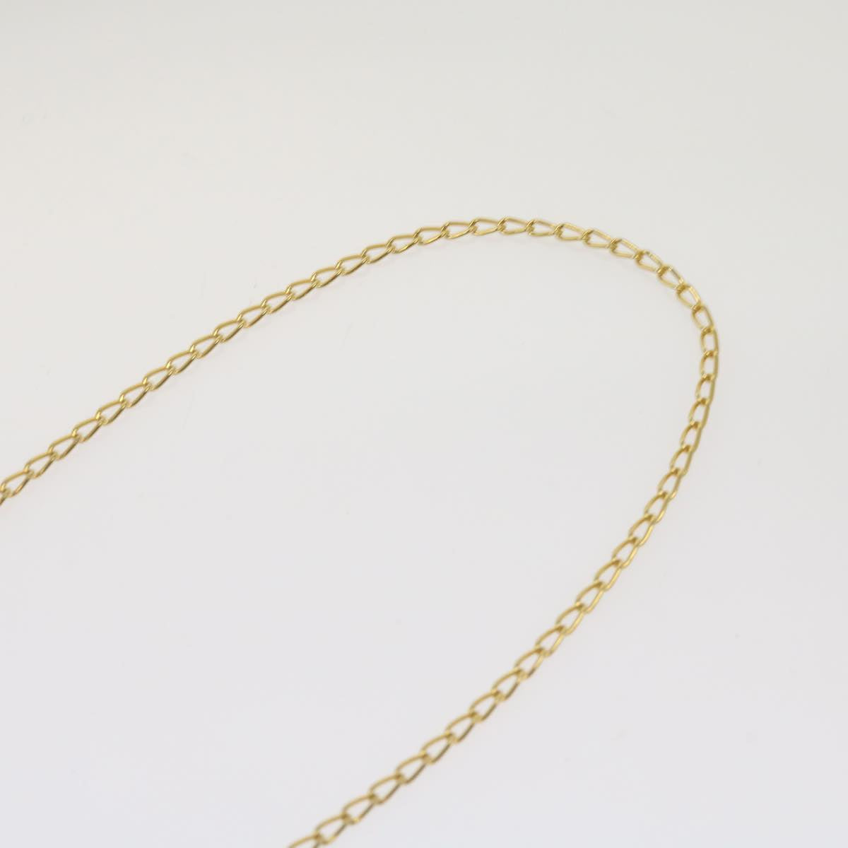 GUCCI Necklace Gold Auth ar11463B