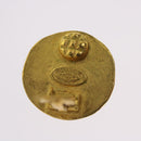 CHANEL Triple Coco Earring Gold CC Auth ar11464B-10