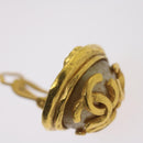 CHANEL Triple Coco Earring Gold CC Auth ar11464B-13