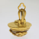 CHANEL Triple Coco Earring Gold CC Auth ar11464B-14