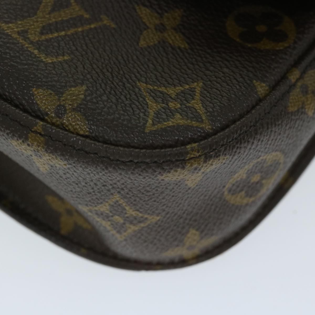 LOUIS VUITTON Monogram Saint Cloud MM Shoulder Bag M51243 LV Auth ar11475B