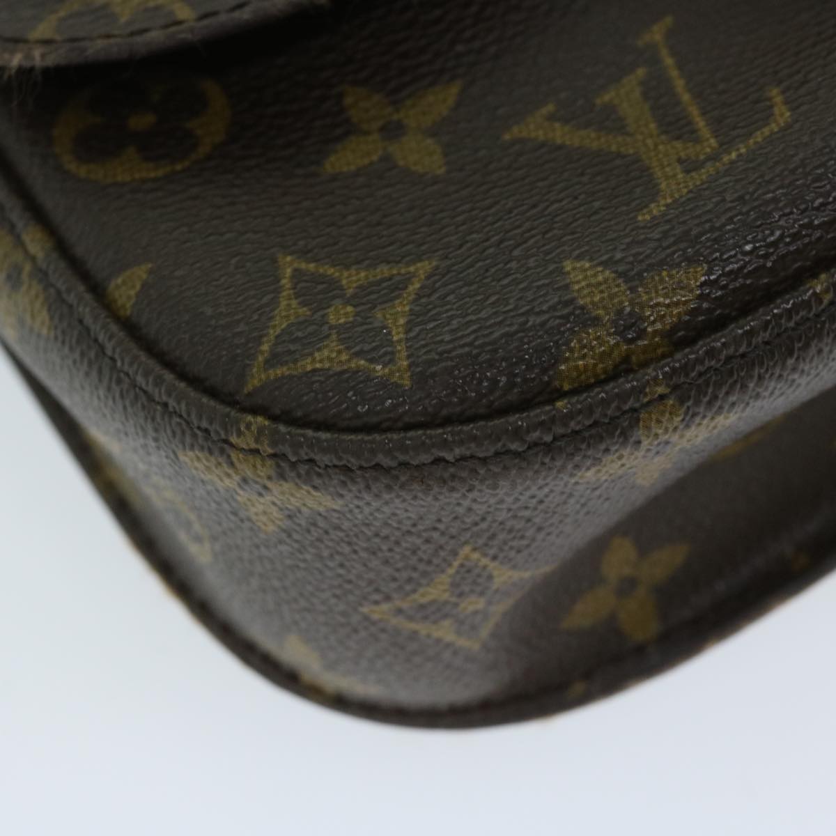 LOUIS VUITTON Monogram Saint Cloud MM Shoulder Bag M51243 LV Auth ar11475B