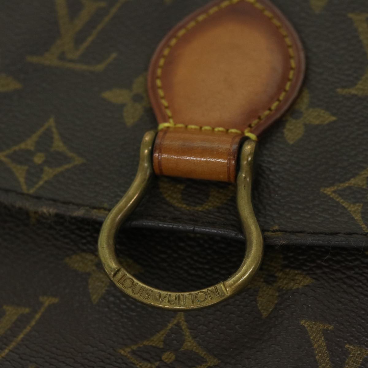 LOUIS VUITTON Monogram Saint Cloud MM Shoulder Bag M51243 LV Auth ar11475B