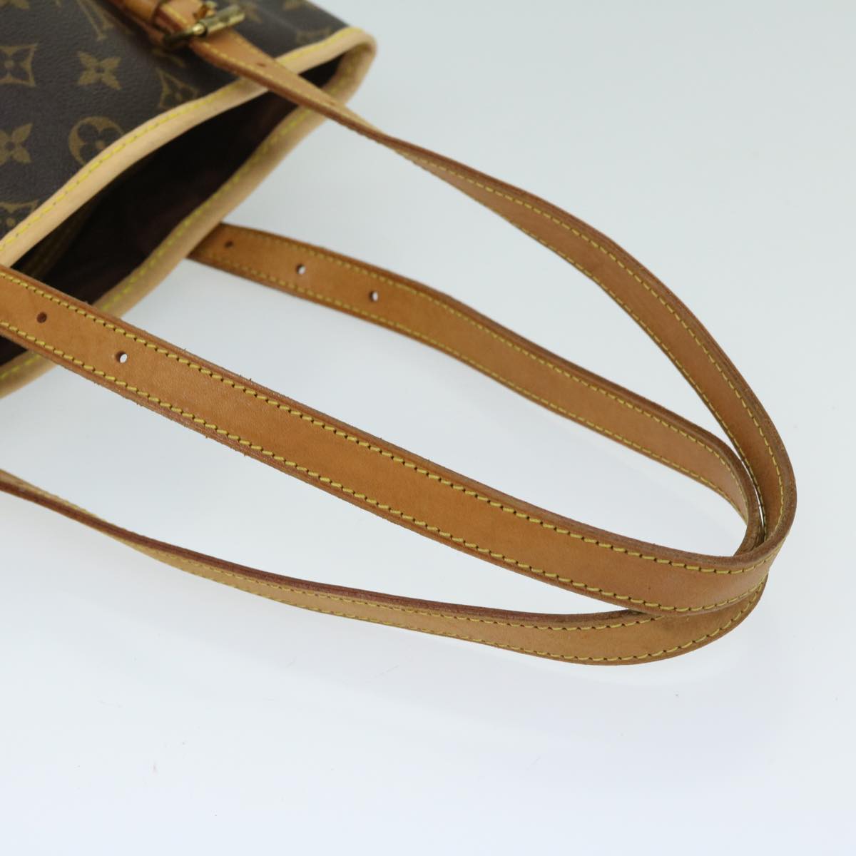 LOUIS VUITTON Monogram Bucket GM Shoulder Bag M42236 LV Auth ar11476B