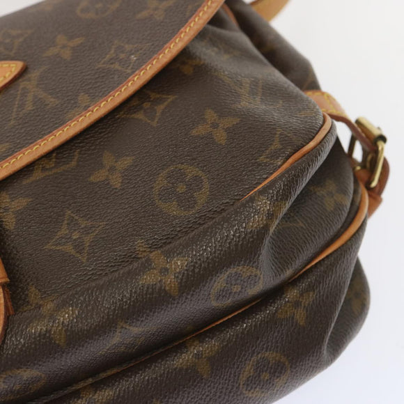 LOUIS VUITTON Monogram Saumur 30 Shoulder Bag M42256 LV Auth ar11479B