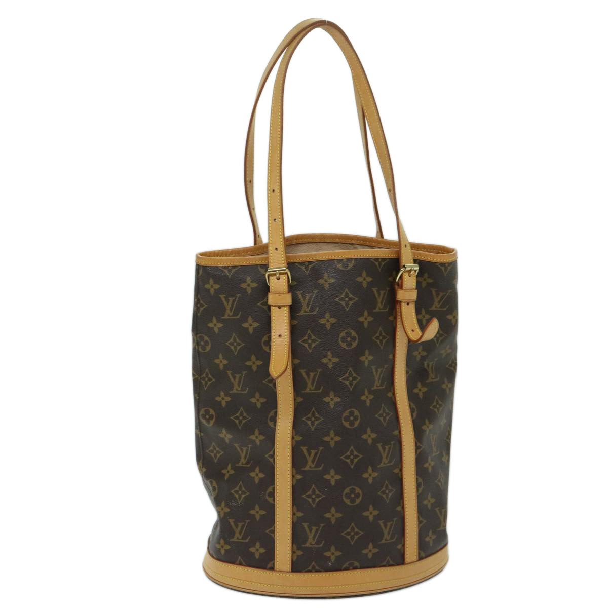 LOUIS VUITTON Monogram Bucket GM Shoulder Bag M42236 LV Auth ar11487 - 0