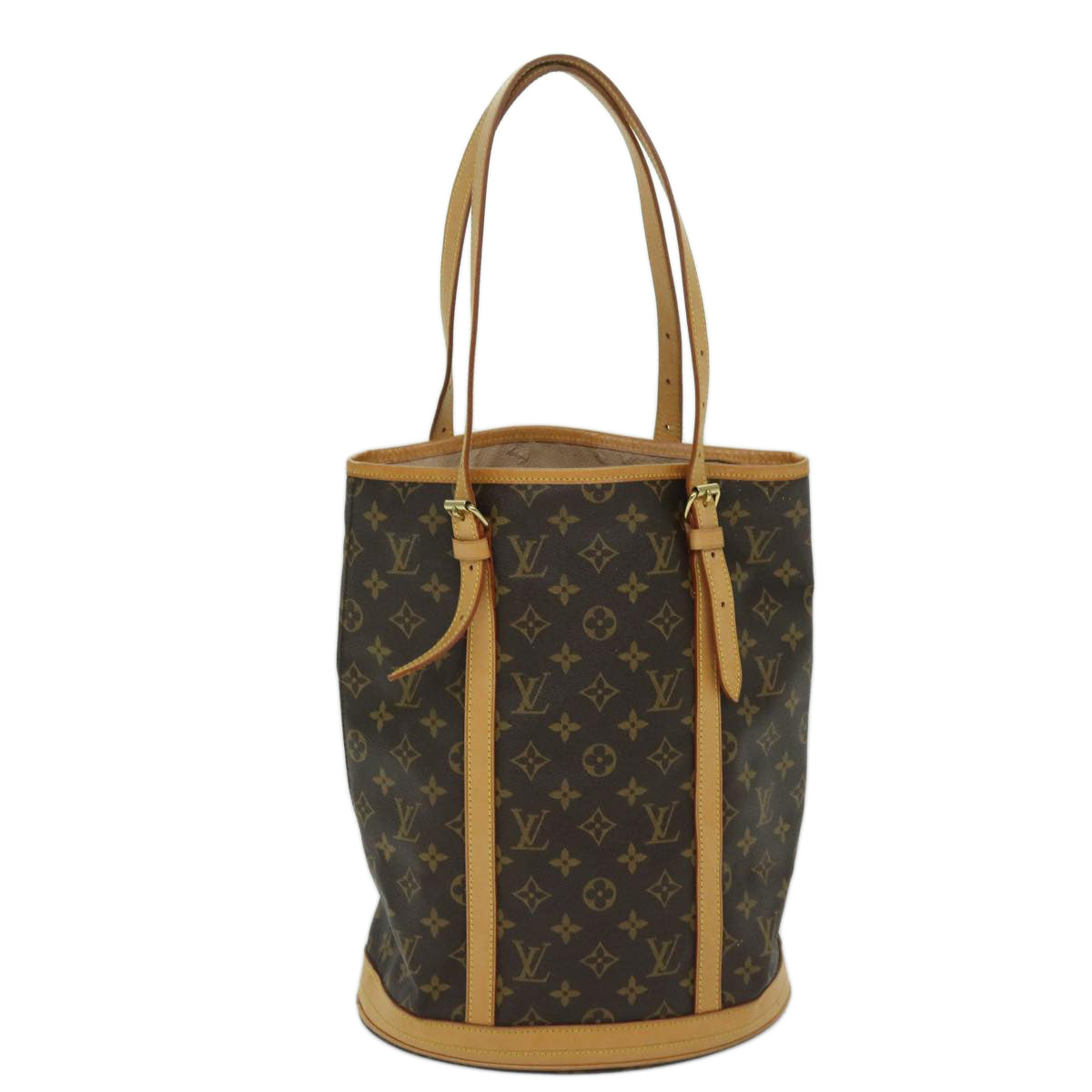 LOUIS VUITTON Monogram Bucket GM Shoulder Bag M42236 LV Auth ar11487