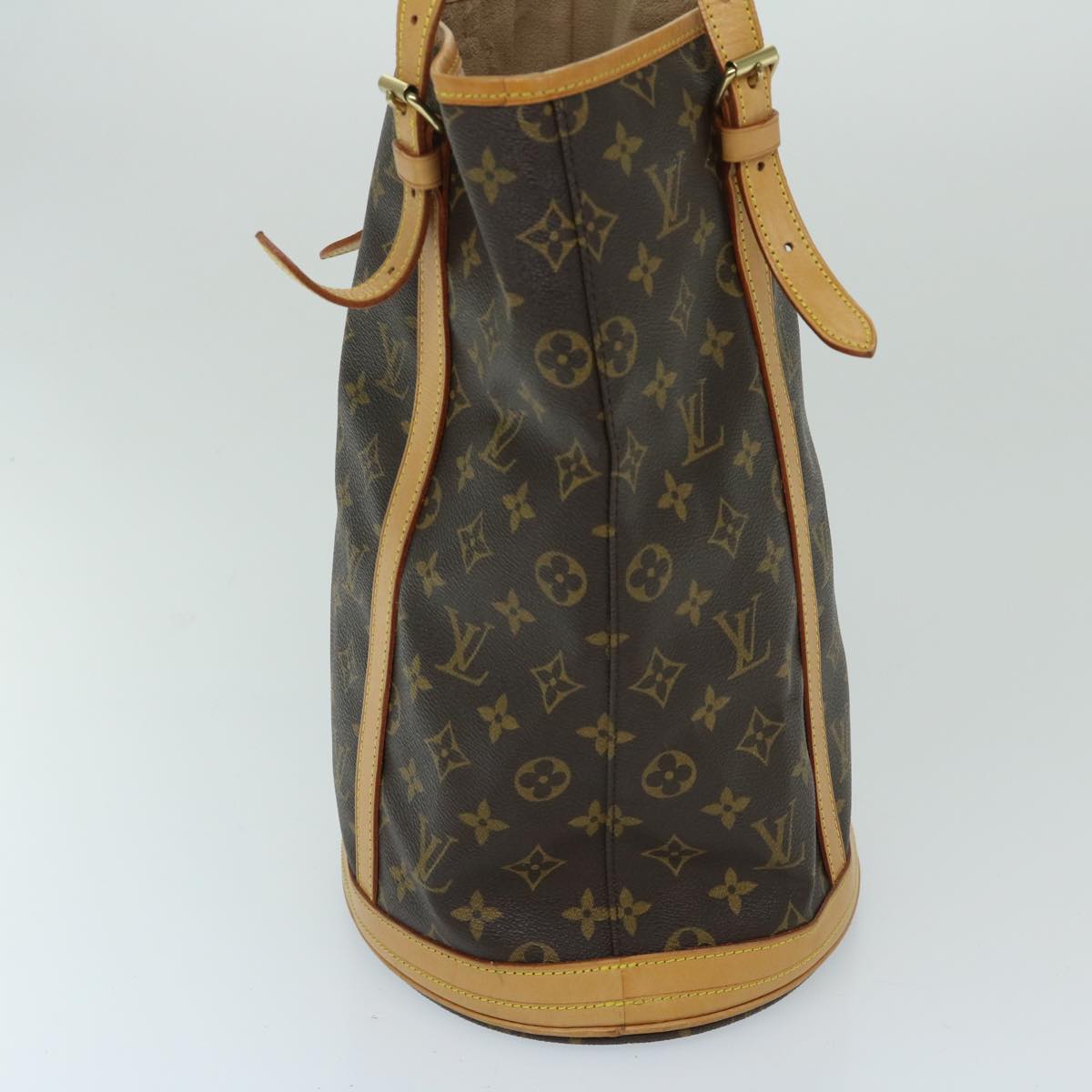 LOUIS VUITTON Monogram Bucket GM Shoulder Bag M42236 LV Auth ar11487