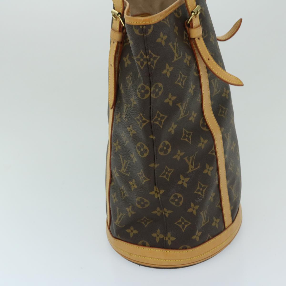 LOUIS VUITTON Monogram Bucket GM Shoulder Bag M42236 LV Auth ar11487