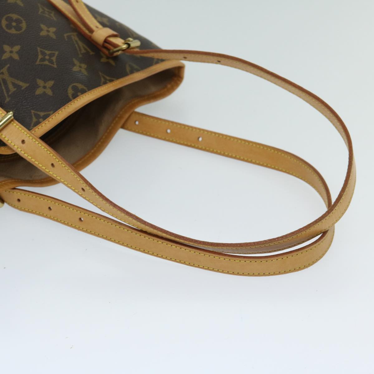 LOUIS VUITTON Monogram Bucket GM Shoulder Bag M42236 LV Auth ar11487