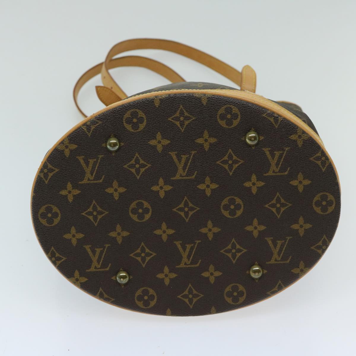 LOUIS VUITTON Monogram Bucket GM Shoulder Bag M42236 LV Auth ar11487