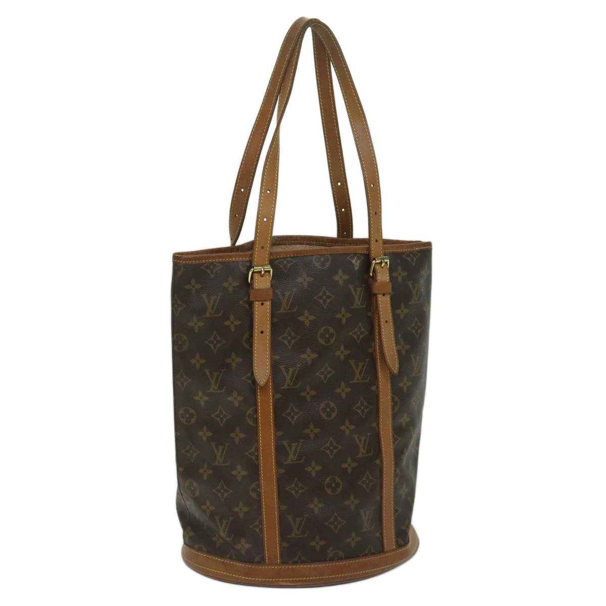 LOUIS VUITTON Monogram Bucket GM Shoulder Bag M42236 LV Auth ar11489