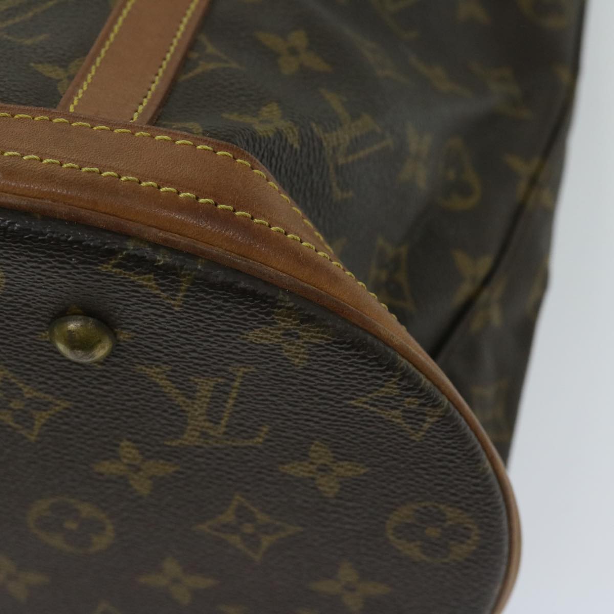 LOUIS VUITTON Monogram Bucket GM Shoulder Bag M42236 LV Auth ar11489