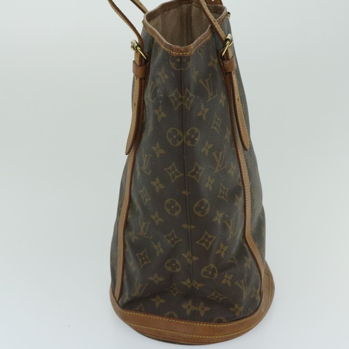 LOUIS VUITTON Monogram Bucket GM Shoulder Bag M42236 LV Auth ar11489