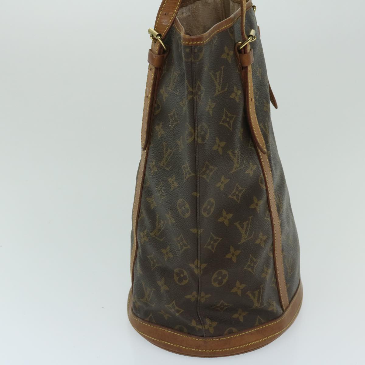 LOUIS VUITTON Monogram Bucket GM Shoulder Bag M42236 LV Auth ar11489