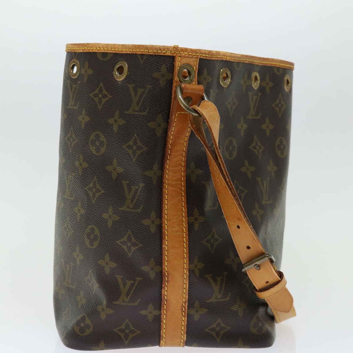 LOUIS VUITTON Monogram Petit Noe Shoulder Bag M42226 LV Auth ar11494