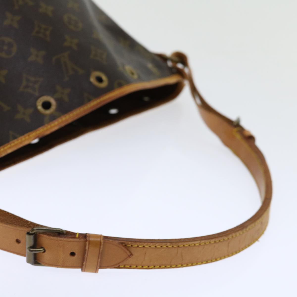 LOUIS VUITTON Monogram Petit Noe Shoulder Bag M42226 LV Auth ar11494