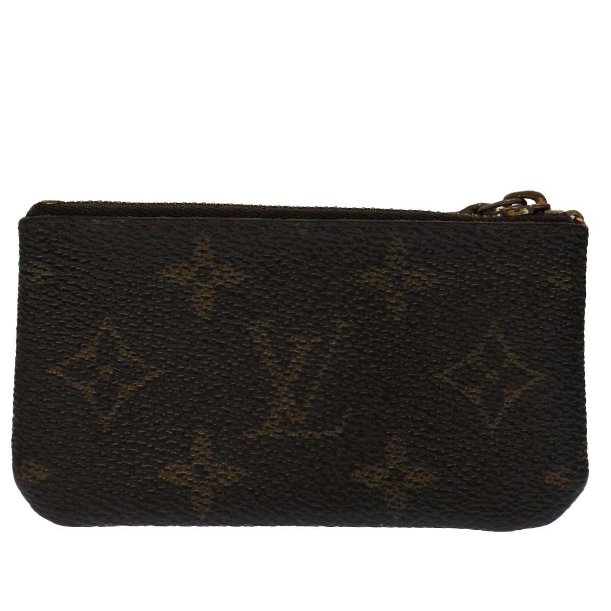 LOUIS VUITTON Monogram Pochette Cles Coin Purse M62650 LV Auth ar11496 - 0