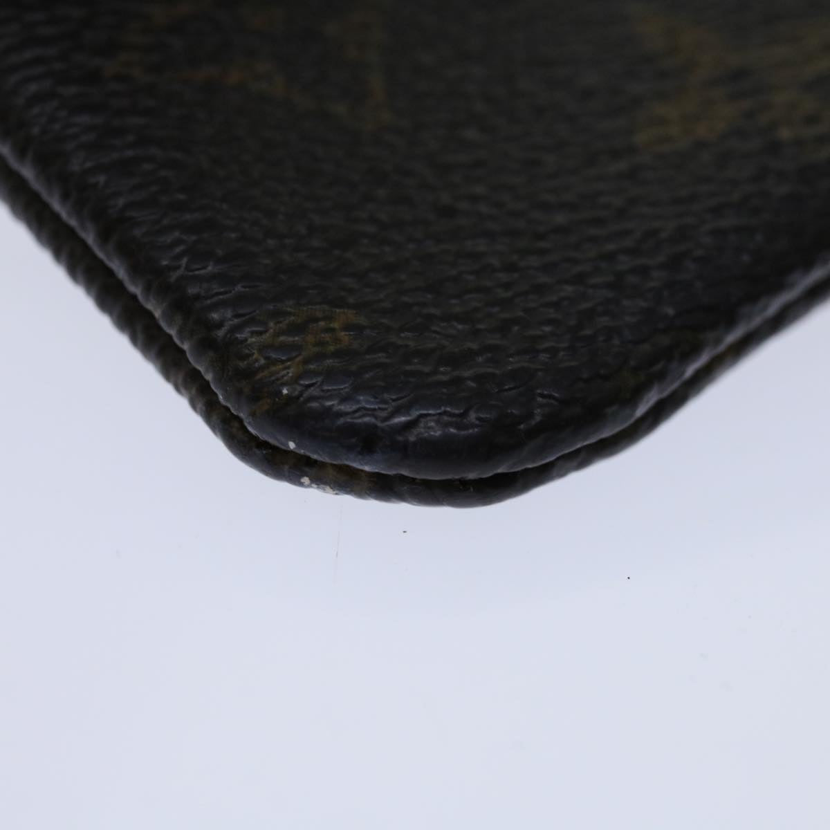 LOUIS VUITTON Monogram Pochette Cles Coin Purse M62650 LV Auth ar11496