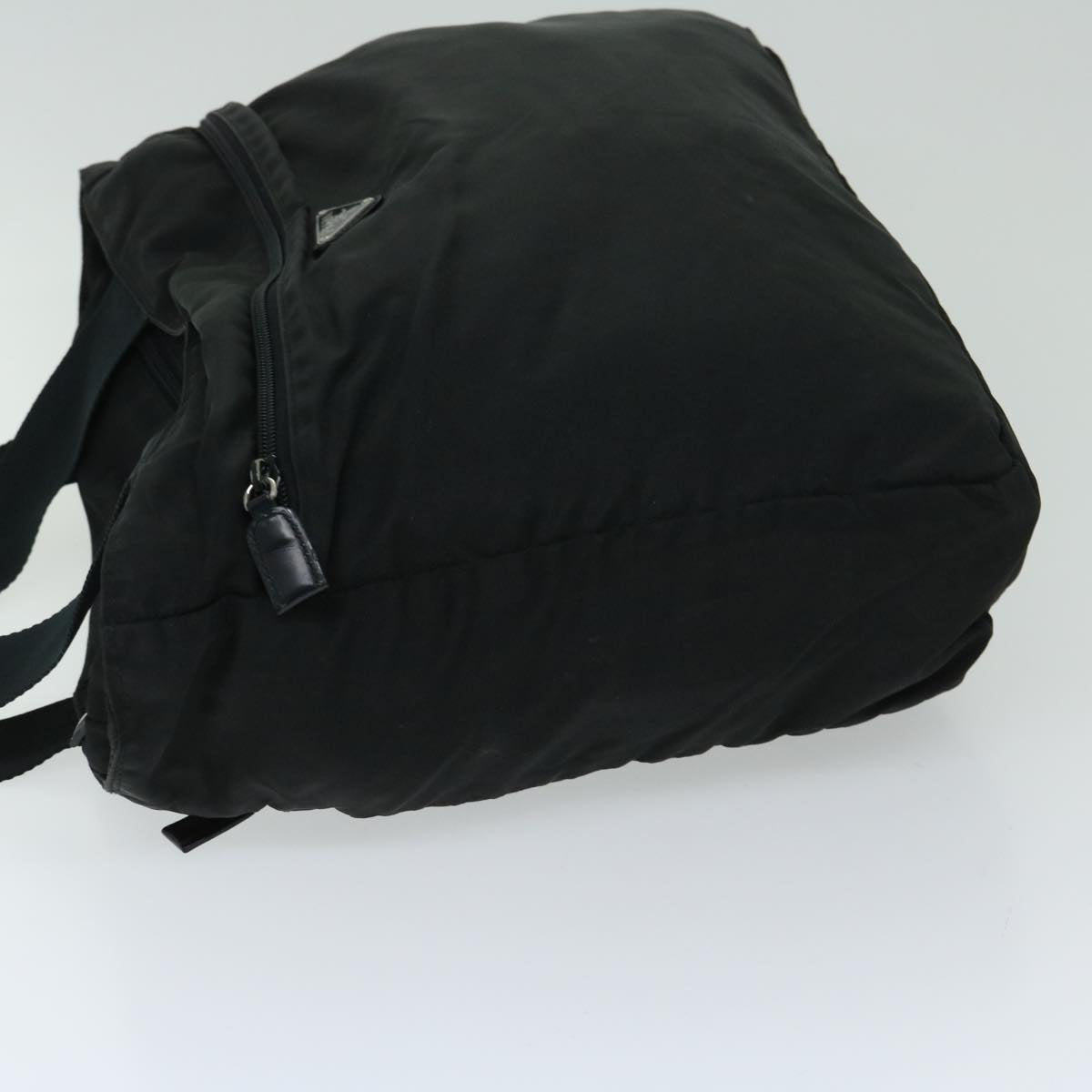 PRADA Tote Bag Nylon Black Auth ar11507