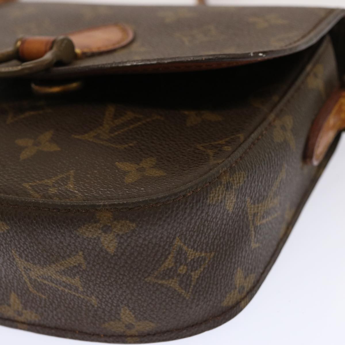 LOUIS VUITTON Monogram Saint Cloud PM Shoulder Bag M51244 LV Auth ar11509