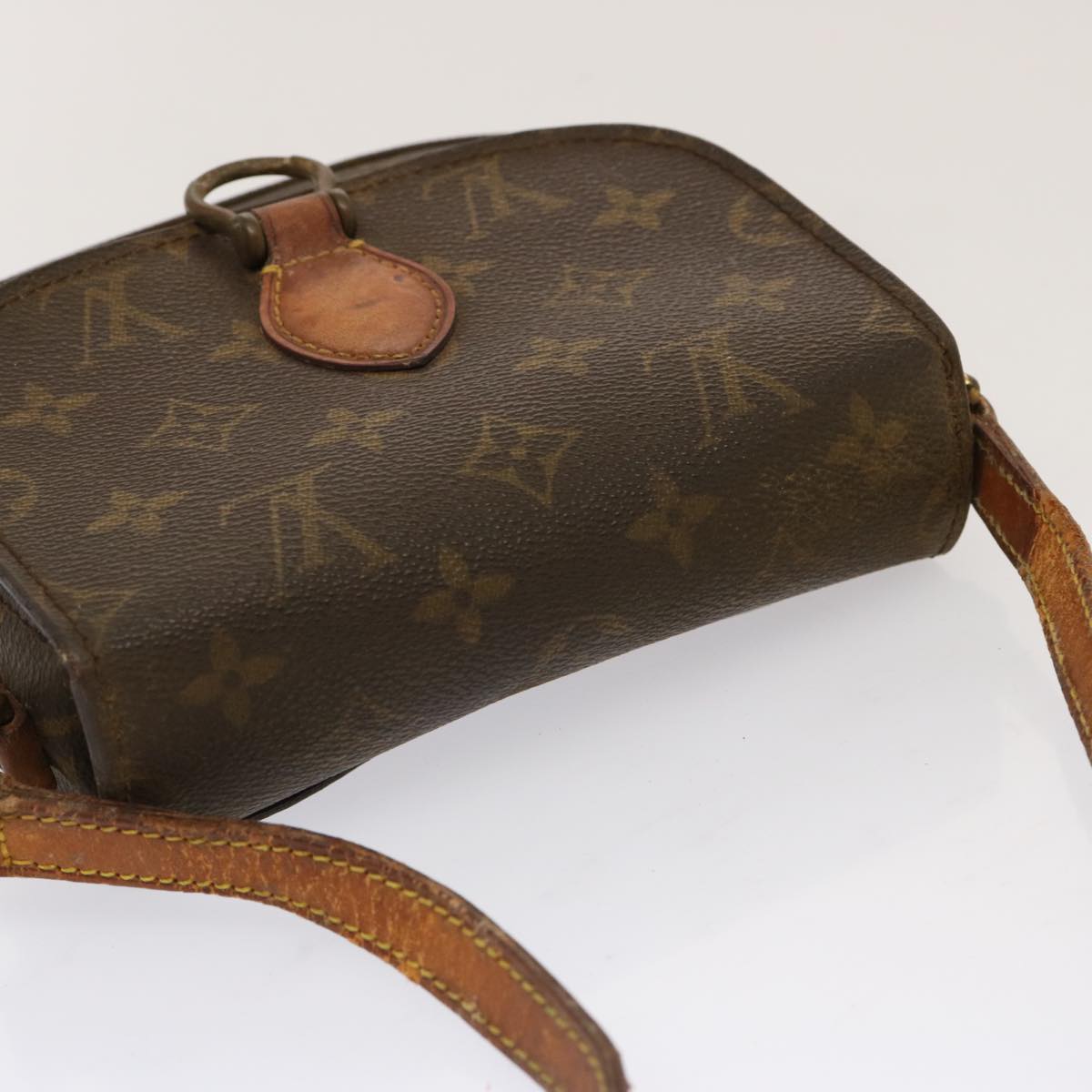 LOUIS VUITTON Monogram Saint Cloud PM Shoulder Bag M51244 LV Auth ar11509