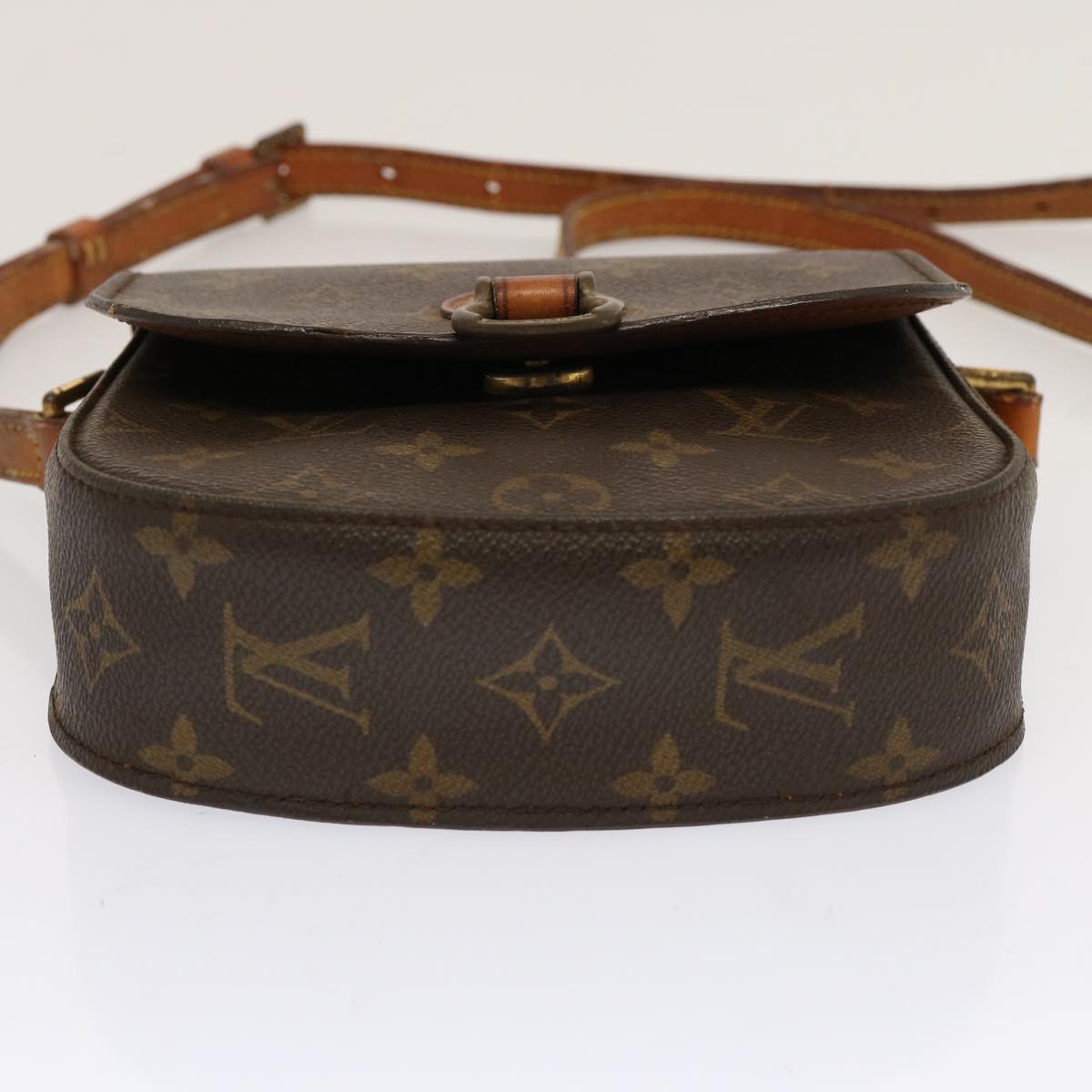 LOUIS VUITTON Monogram Saint Cloud PM Shoulder Bag M51244 LV Auth ar11509