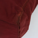 PRADA Hand Bag Nylon Red Auth ar11518-16