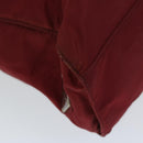 PRADA Hand Bag Nylon Red Auth ar11518-9