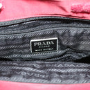 PRADA Hand Bag Nylon Red Auth ar11518-18