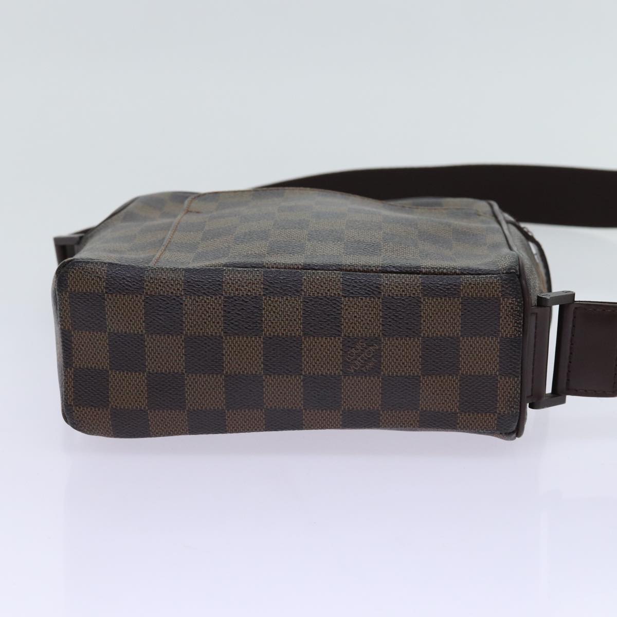 LOUIS VUITTON Damier Ebene Olaf PM Shoulder Bag N41442 LV Auth ar11533