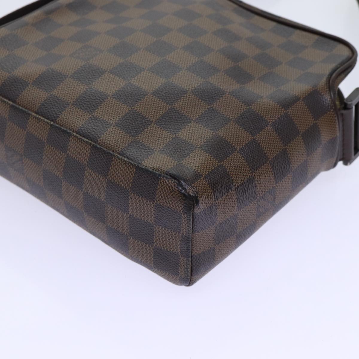 LOUIS VUITTON Damier Ebene Olaf PM Shoulder Bag N41442 LV Auth ar11533