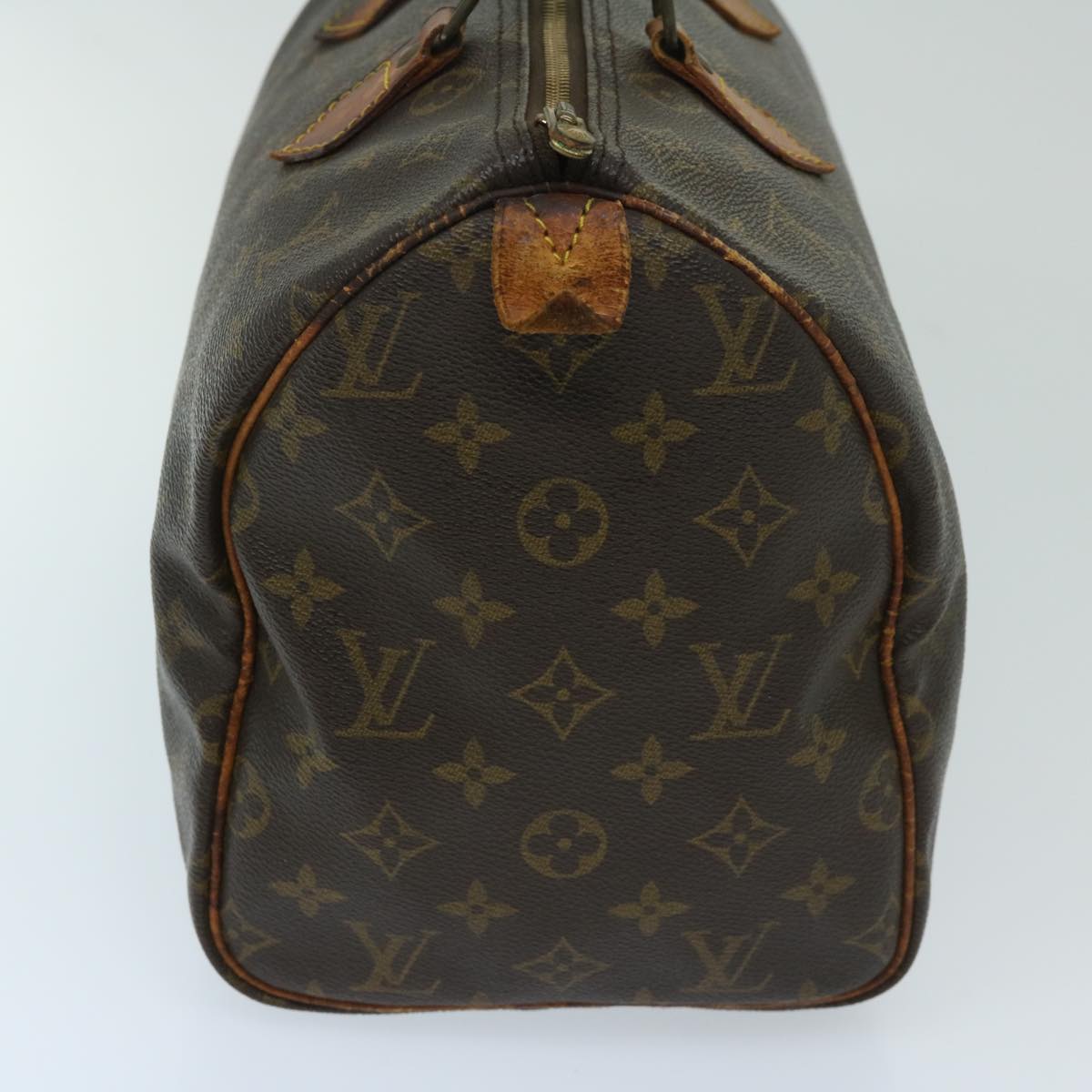 LOUIS VUITTON Monogram Speedy 30 Hand Bag M41526 LV Auth ar11548