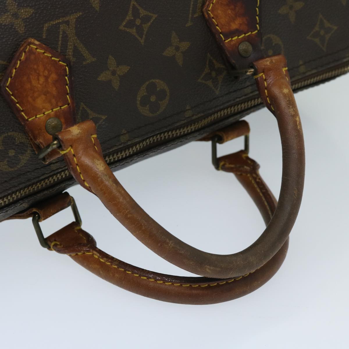 LOUIS VUITTON Monogram Speedy 30 Hand Bag M41526 LV Auth ar11548