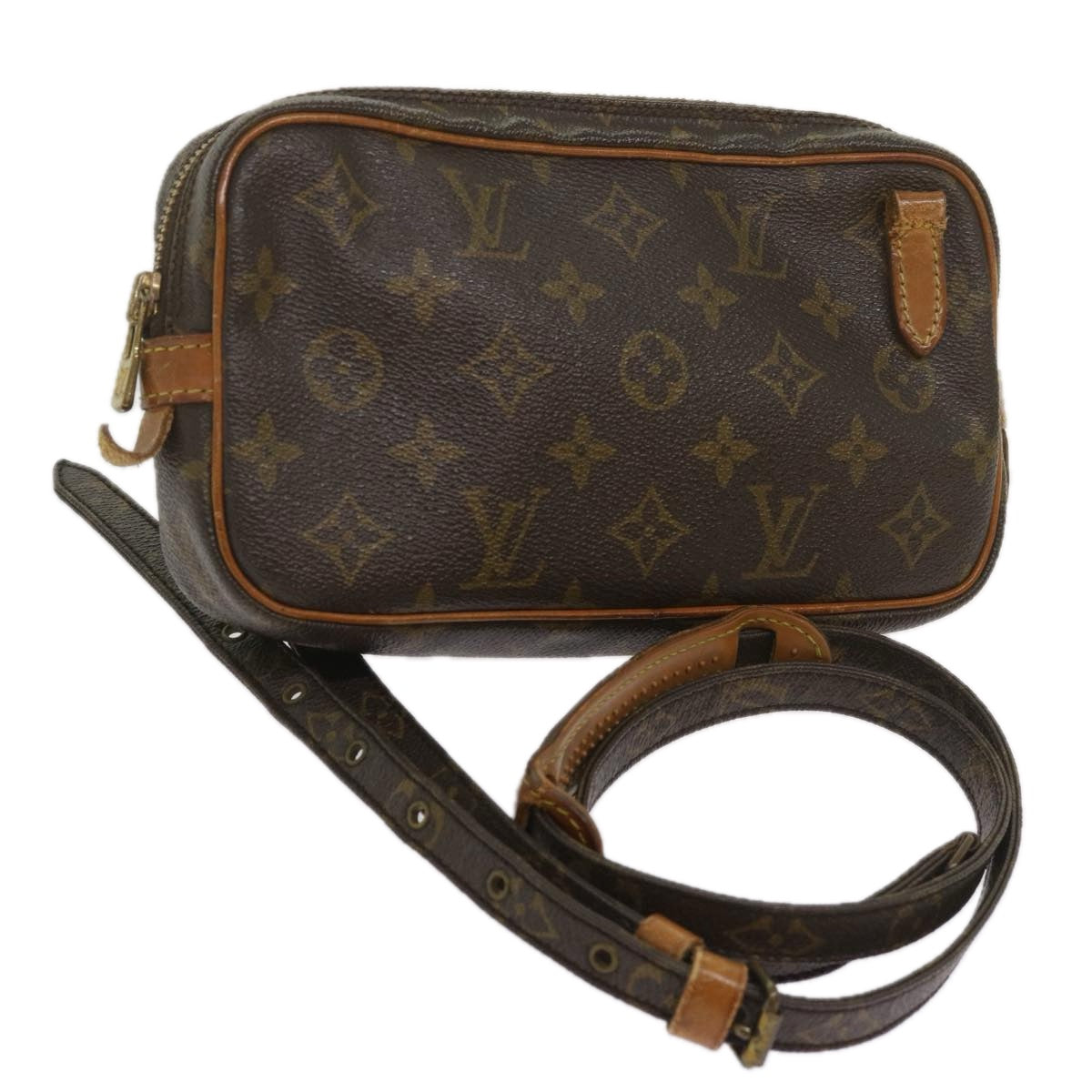 LOUIS VUITTON Monogram Marly Bandouliere Shoulder Bag M51828 LV Auth ar11549