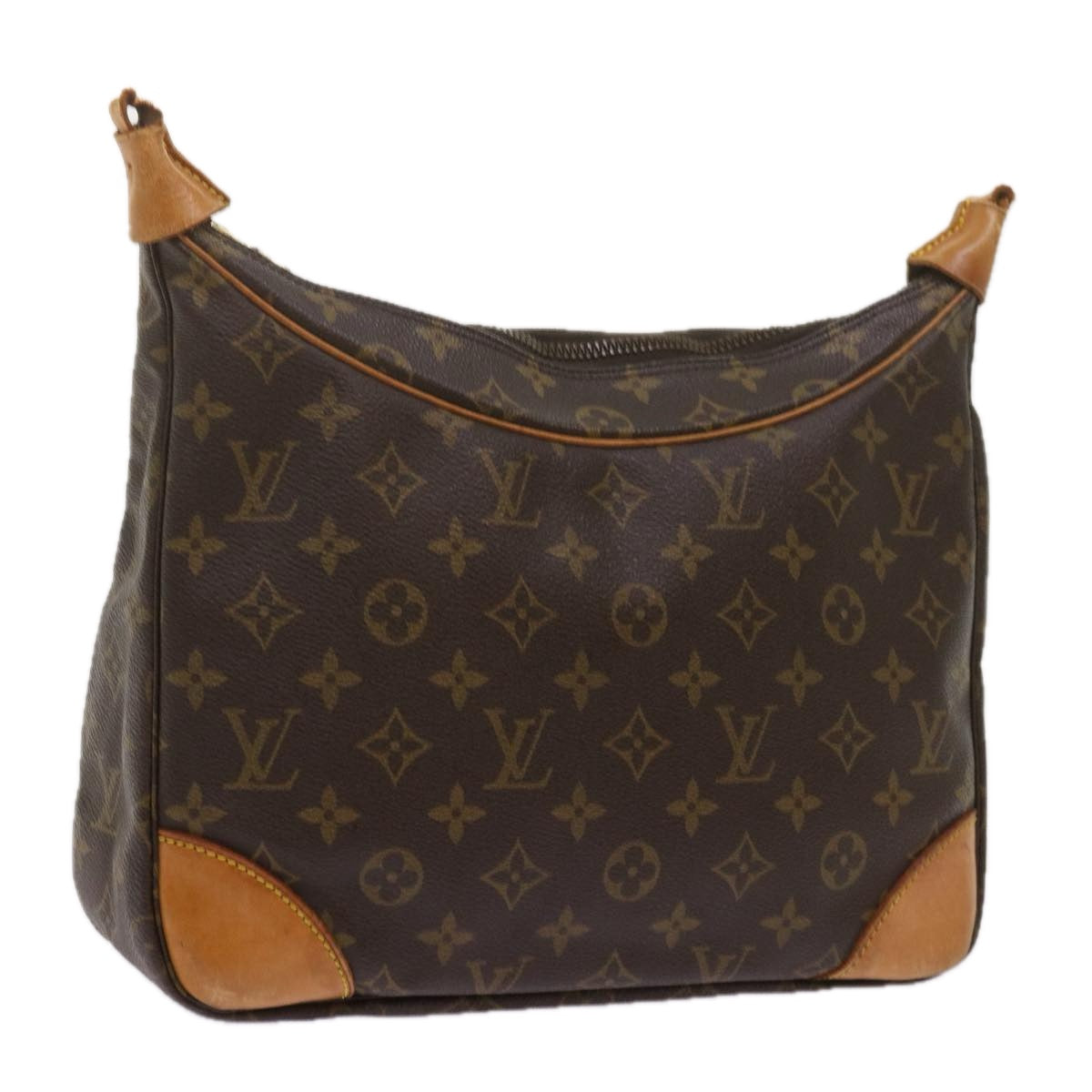 LOUIS VUITTON Monogram Boulogne 30 Shoulder Bag M51265 LV Auth ar11550